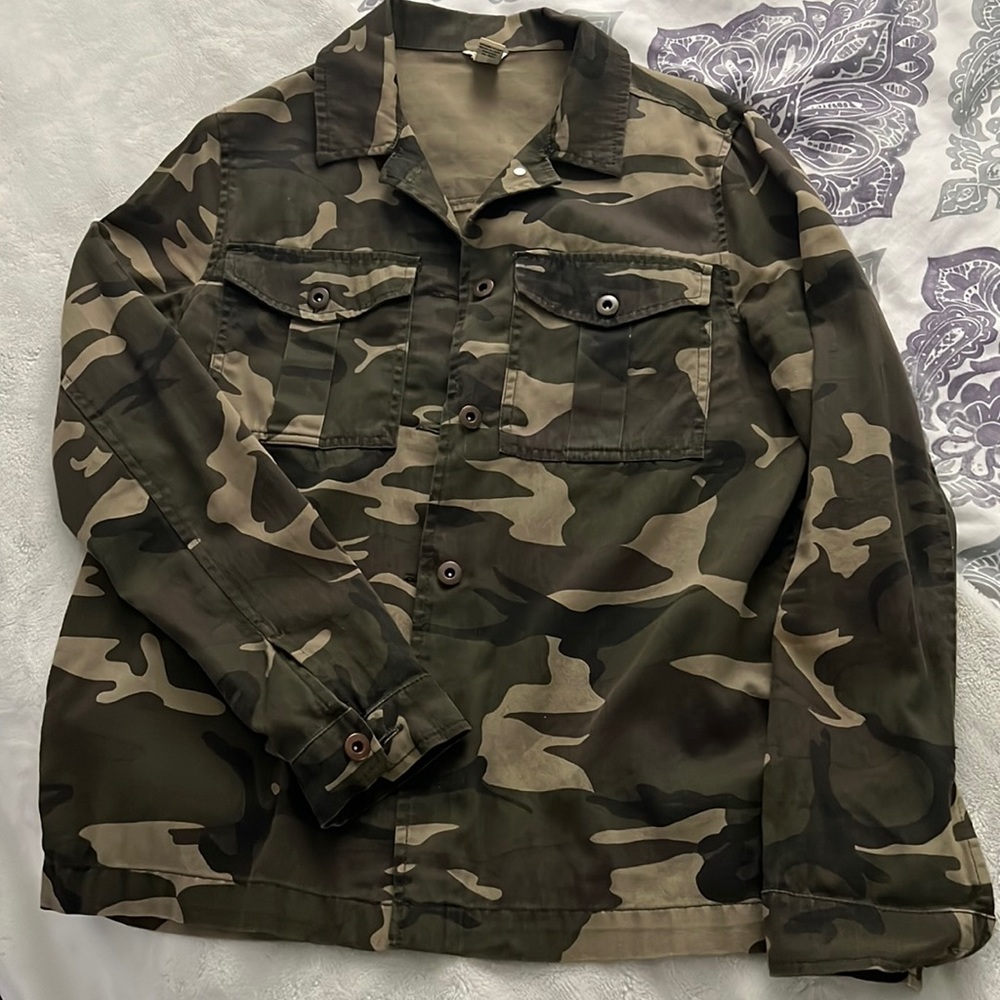 Forever21 Army shirt jacket
